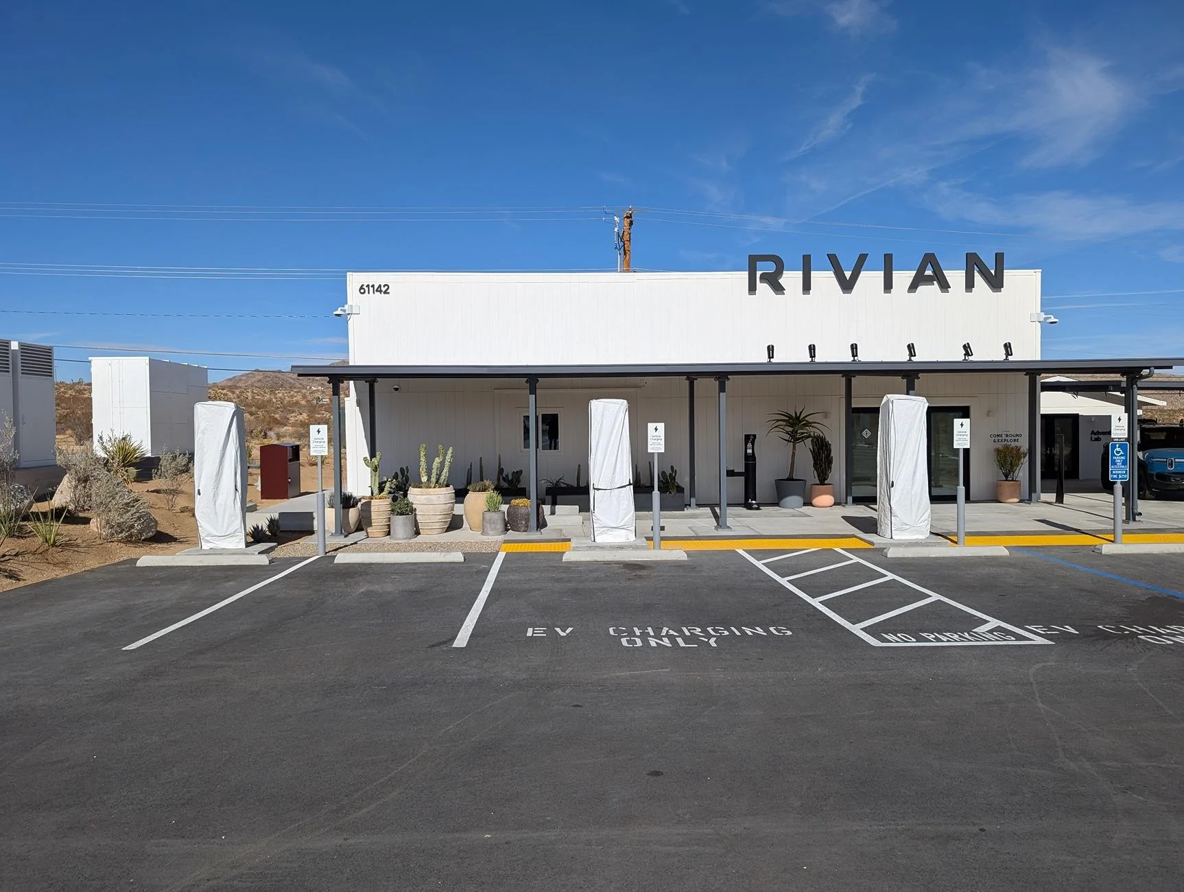 Rivian R1T R1S RAN Rivian Charging Stations Locations Map via Google Maps PXL_20241124_194943639