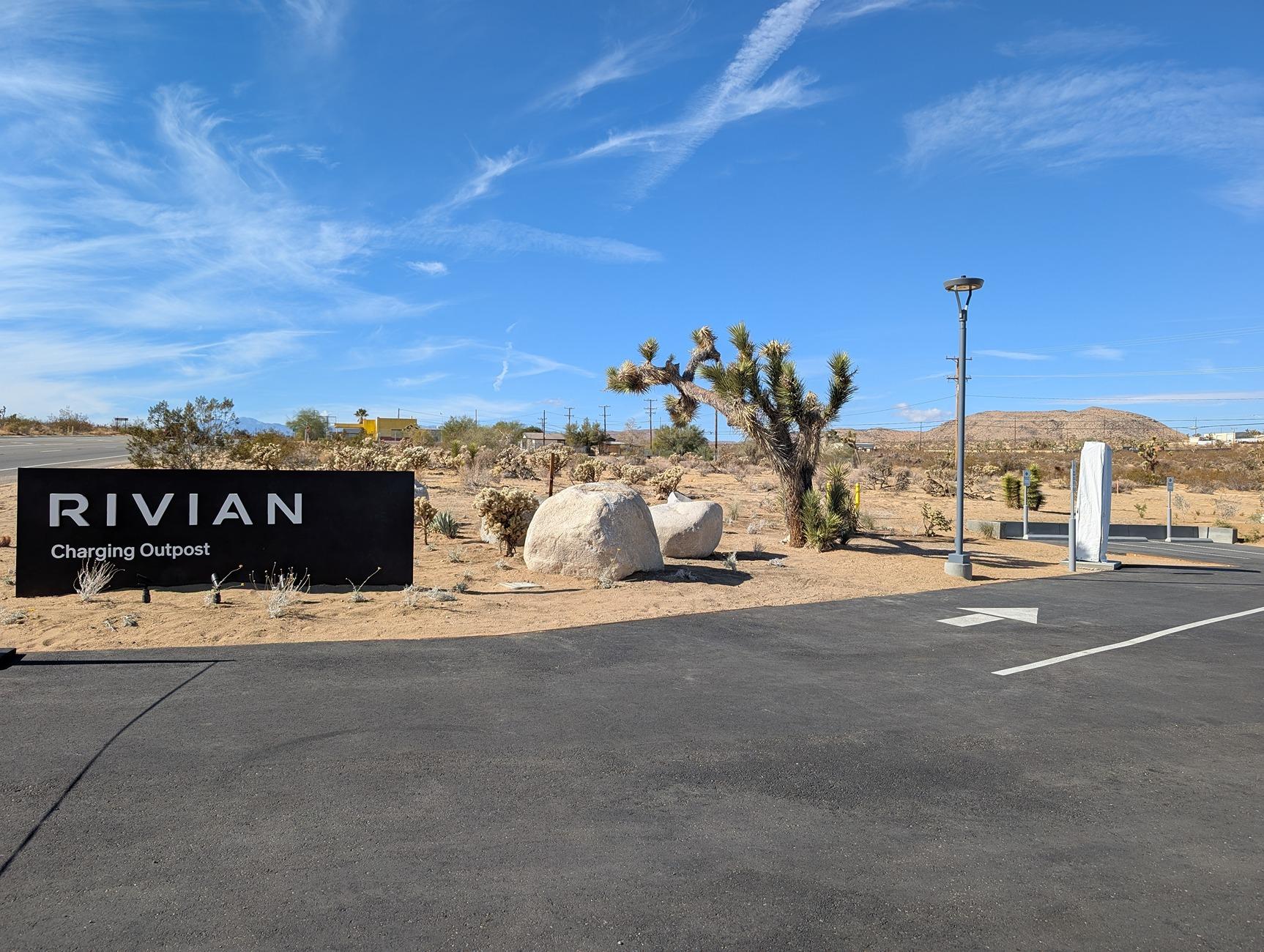 Rivian R1T R1S RAN Rivian Charging Stations Locations Map via Google Maps PXL_20241124_195035834