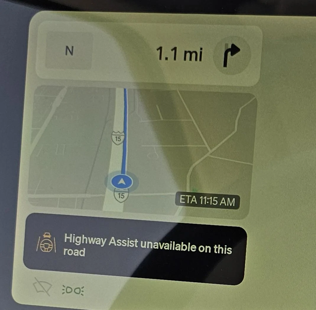 Rivian R1T R1S SOLVED!! Driver+ 'Highway Assist unavailable on this road' every single time. SOLVED!! 20241124_144535