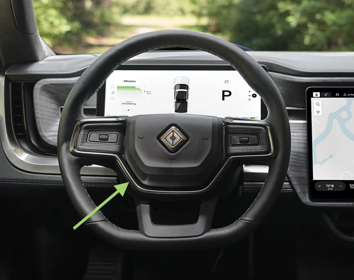 Rivian R1T R1S Steering wheel bezel? scratched Screenshot 2024-11-25 at 16.57.18