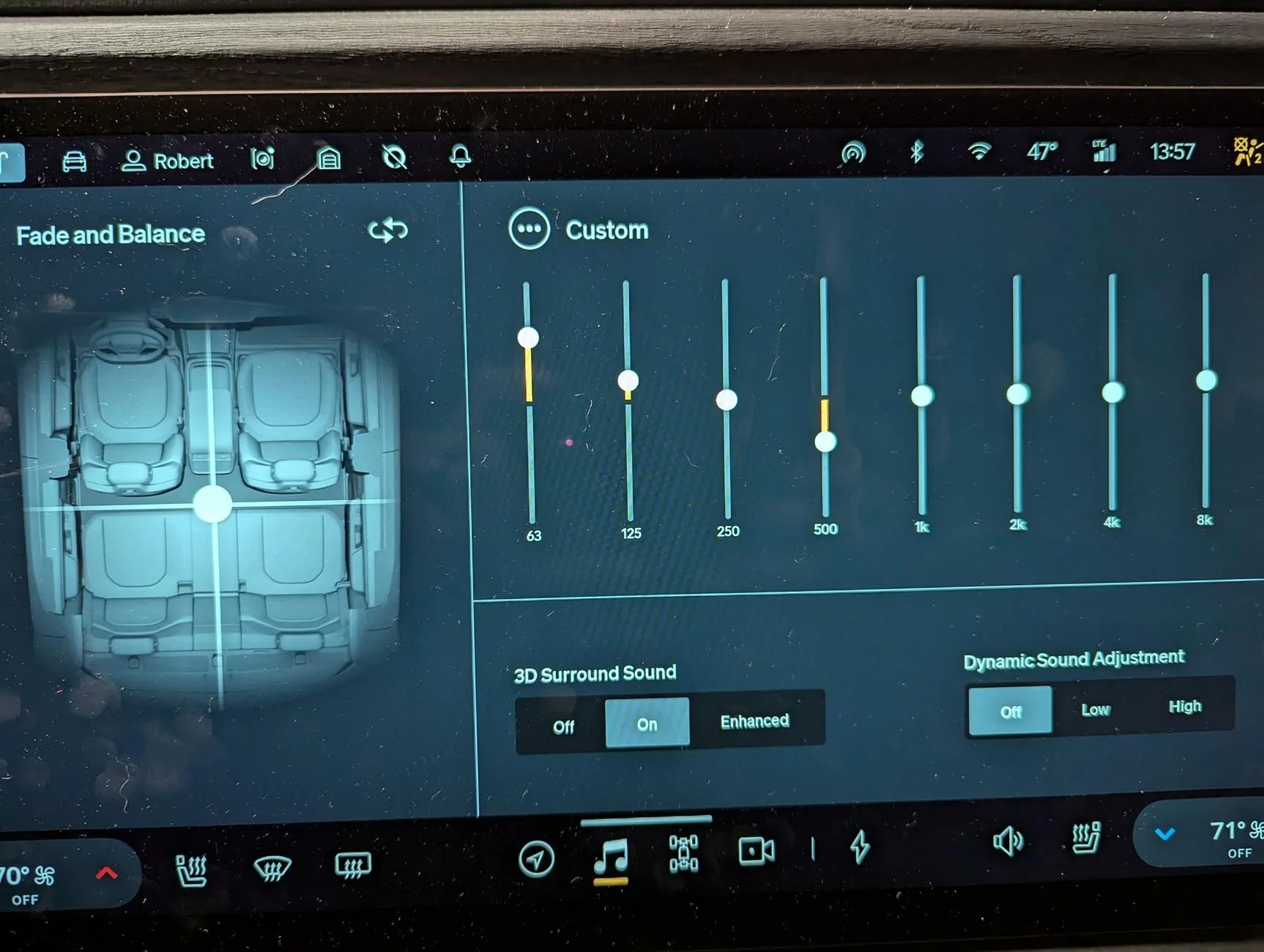 Rivian R1T R1S Gen 2 Premium Sound EQ - Post Your Settings PXL_20241126_185757907