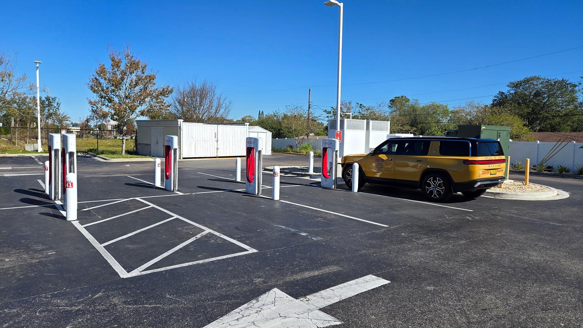 Rivian R1T R1S First Big Test of SuperCharger Access Has Arrived 20241127_111359