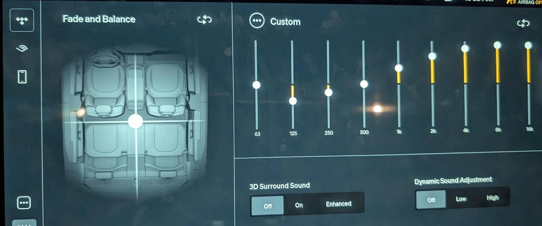Rivian R1T R1S A slightly picky audio review after 2024.43.30 update 1732744468232-cv