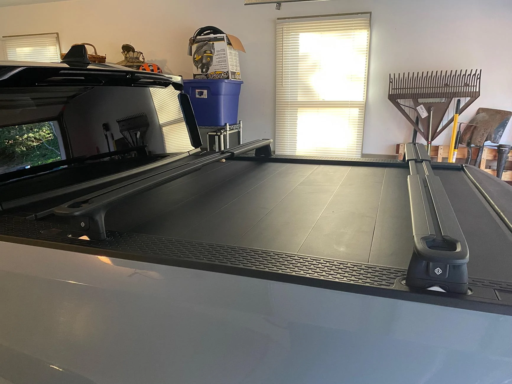 Rivian R1T R1S New Black Crossbars from Rivian IMG_7364