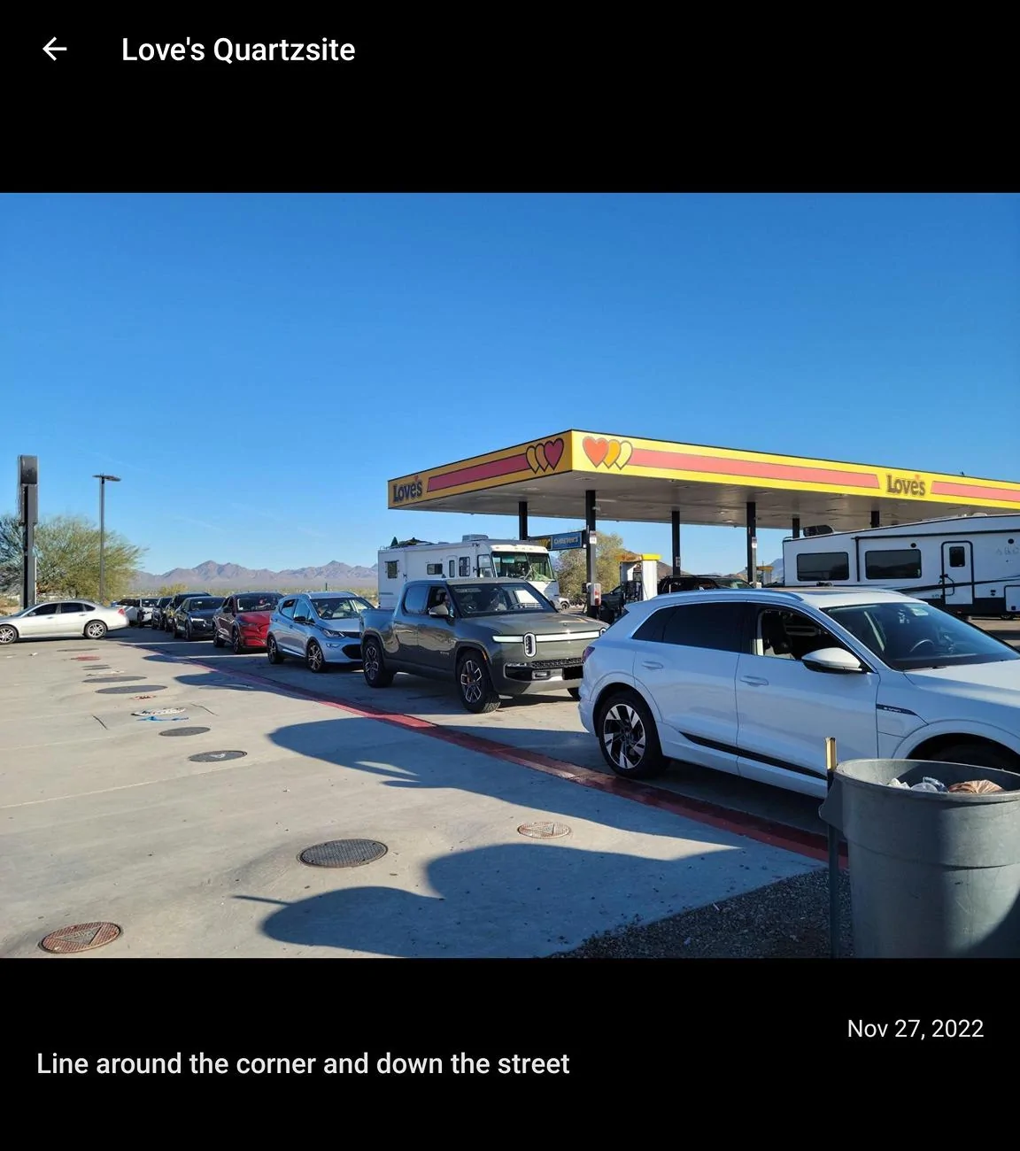 Rivian R1T R1S First Big Test of SuperCharger Access Has Arrived Screenshot_20221127_221457_PlugShar