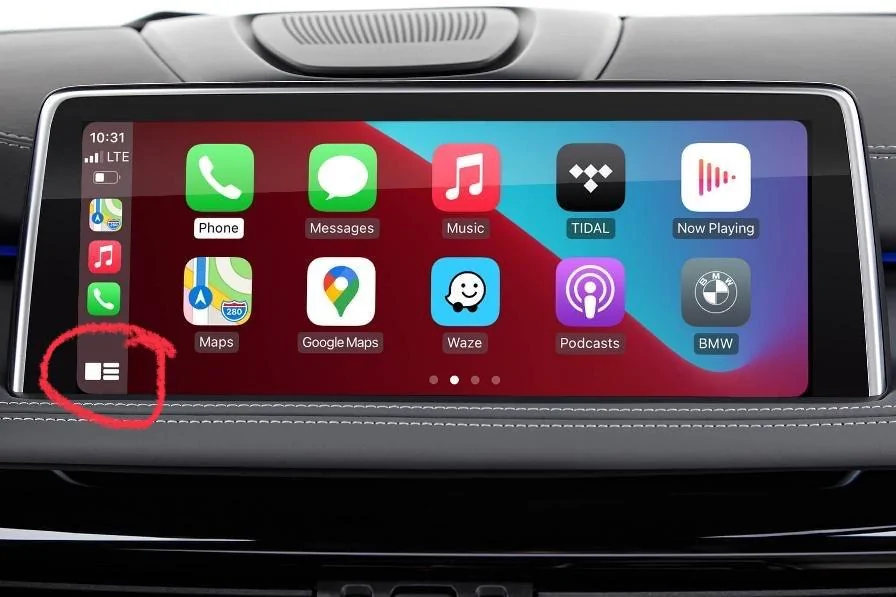 Rivian R1T R1S CarPlay/Android Auto unit and phone charger installed with solid 3D printed mounts IMG_2353