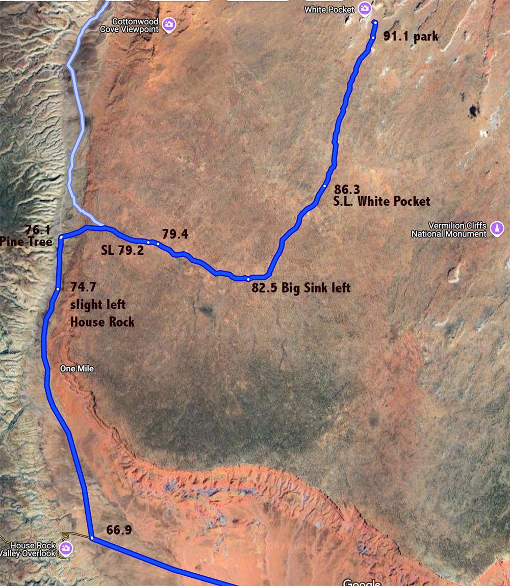 Rivian R1T R1S California to White Pocket, AZ in our R1S ma