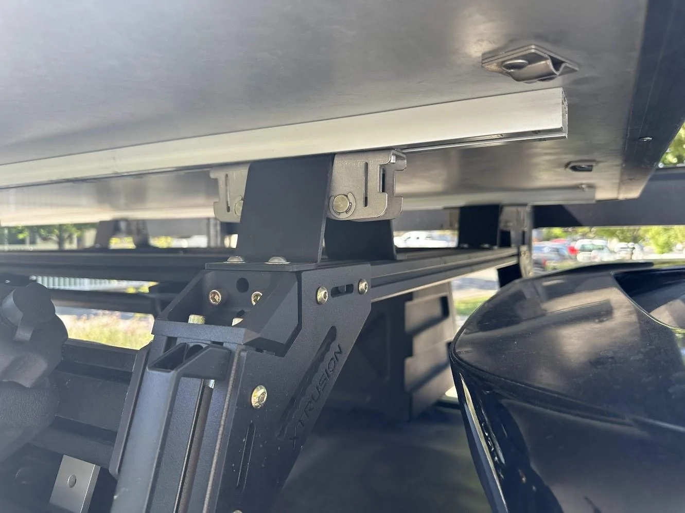 Rivian R1T R1S Bed Rack options from Xtrusion Overland IMG_5272