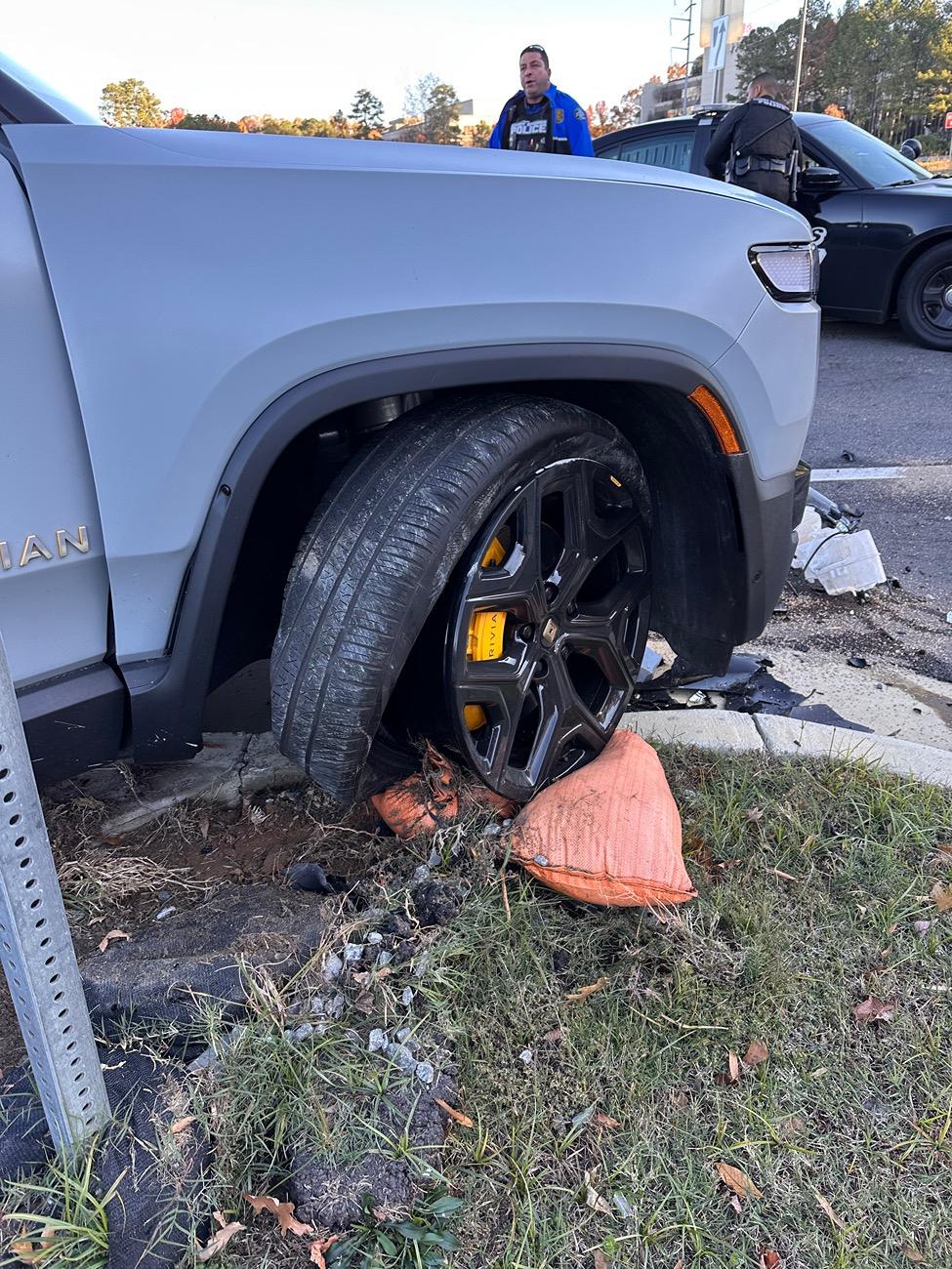 Rivian R1T R1S My poor R1S totaled but saved my life IMG_0402
