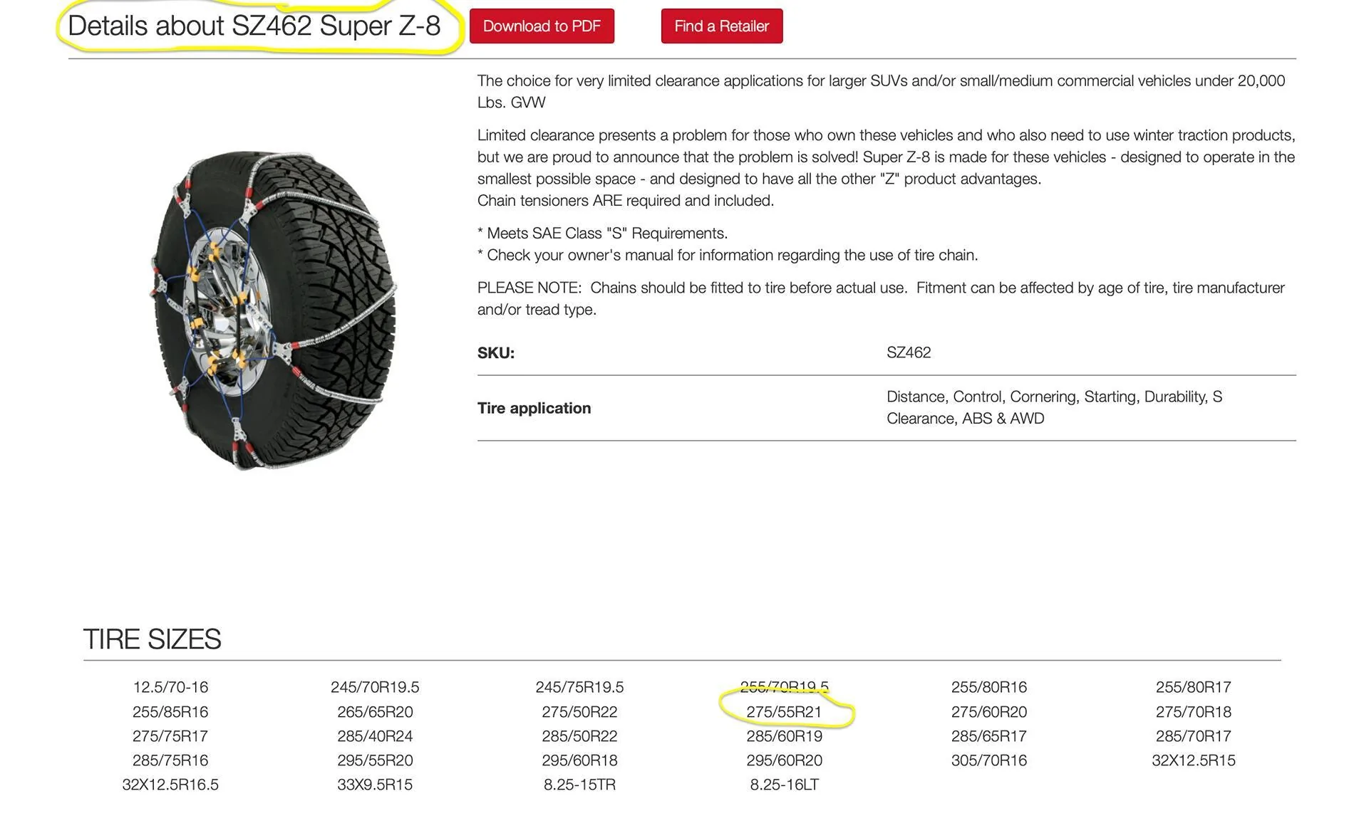 Rivian R1T R1S Chains for R1S, 21" wheels Screenshot 2024-12-02 at 7.14.04 AM