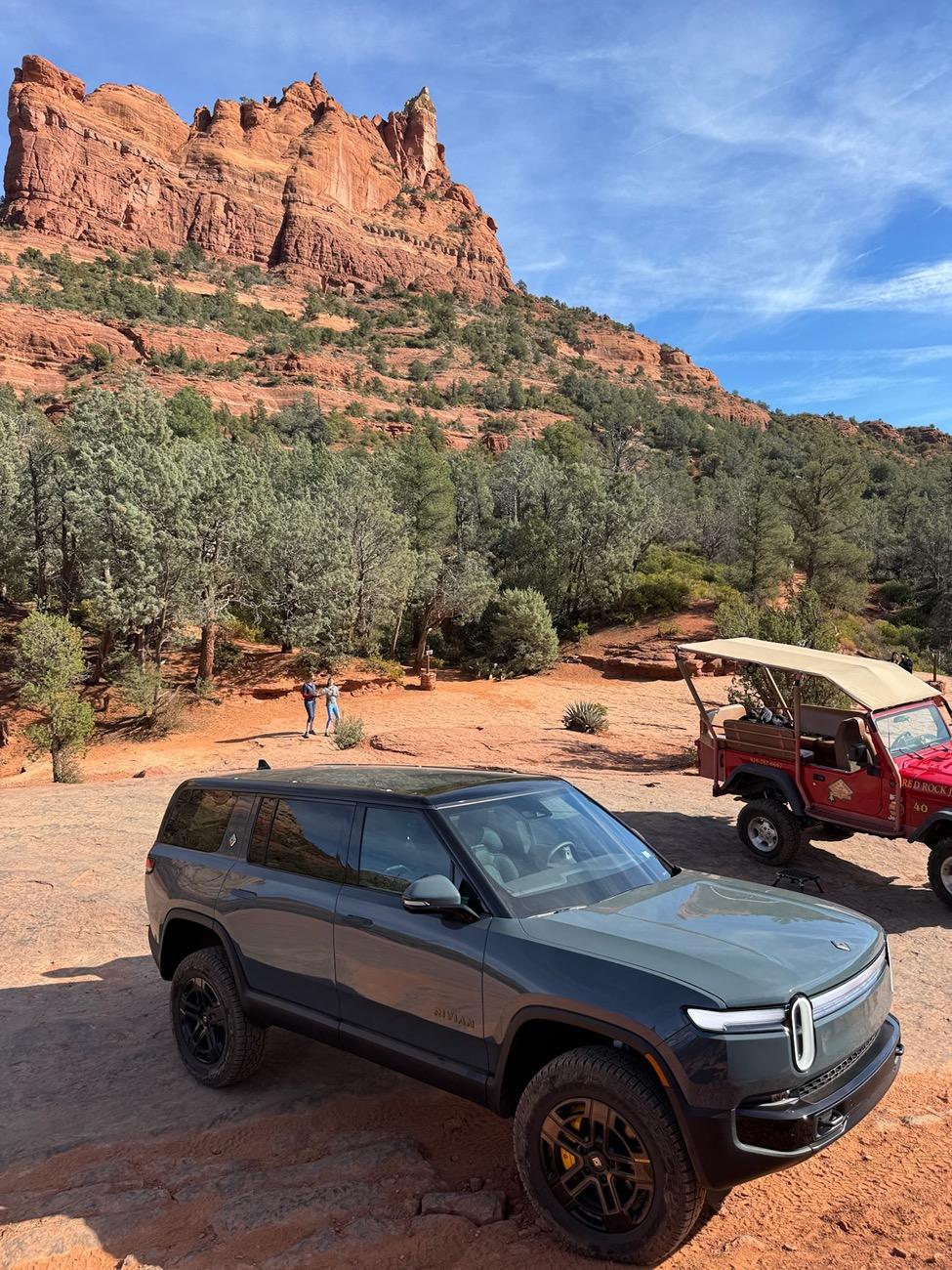 Rivian R1T R1S SATX-Sedona North/South Grand Loop w/Off-roading and MTBs - 2400mi first run in R1S TriMax IMG_2145