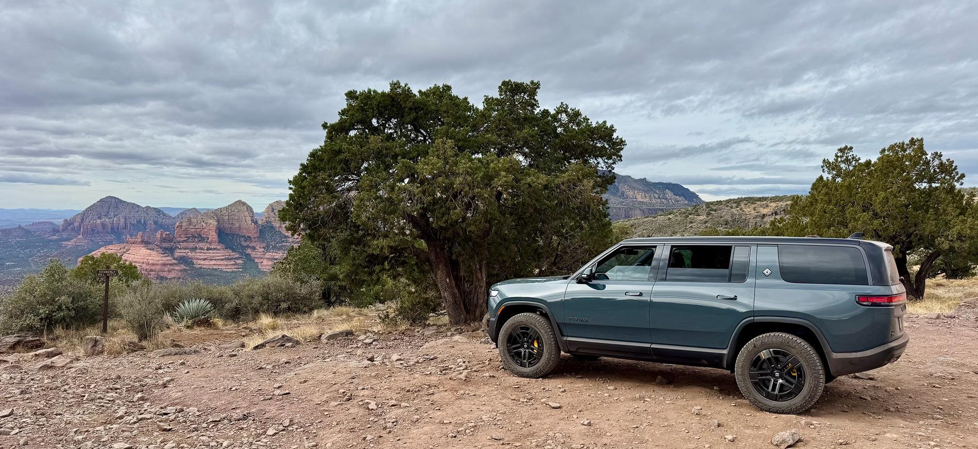 Rivian R1T R1S SATX-Sedona North/South Grand Loop w/Off-roading and MTBs - 2400mi first run in R1S TriMax IMG_2270