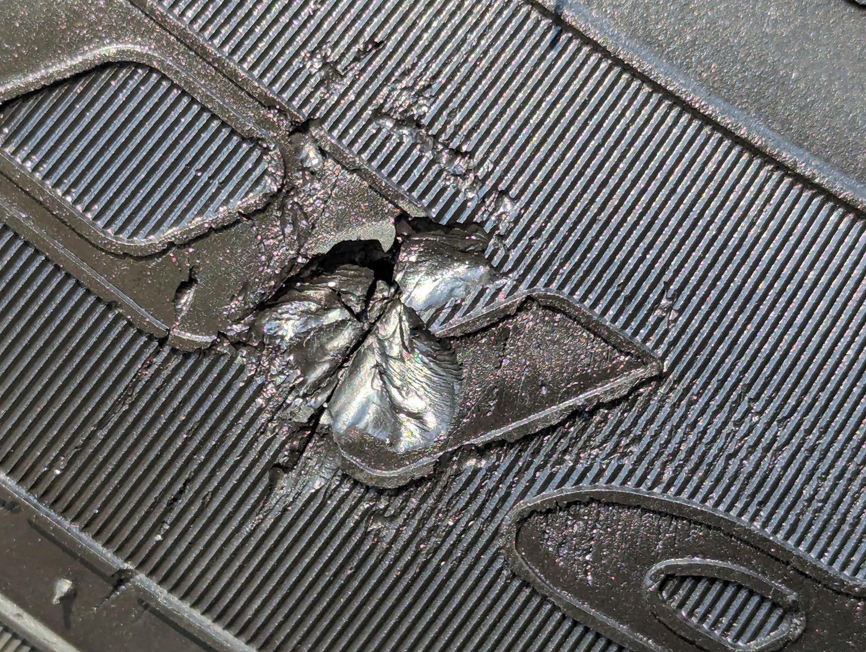 Rivian R1T R1S Tire Sidewall damage? Should I replace? 2024-12-01 12.30.39