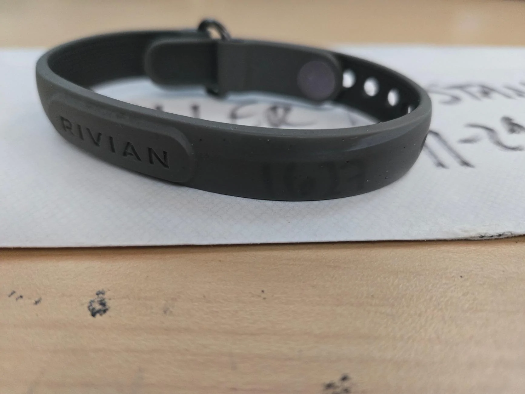 Rivian R1T R1S Unpaired wristband , grey $100 20241206_111332