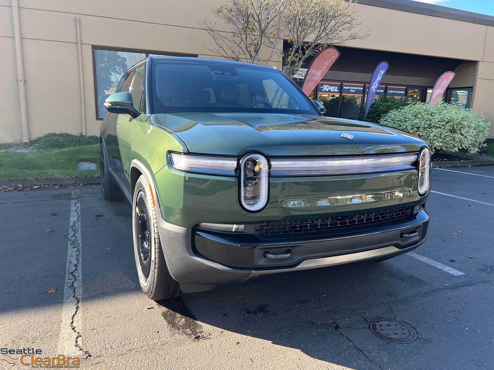 Rivian R1T R1S XPEL Rivian Factory Referral Program - XPEL - Paint Protection - Ceramic coatings - Window Tint and more @ Seattle Clear Bra IMG_4267