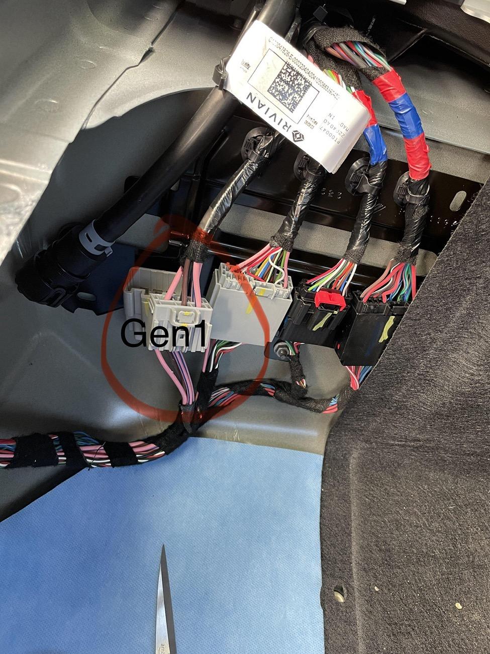 Rivian R1T R1S Diving Into Gen2 Standard Audio to Add a Subwoofer IMG_2604