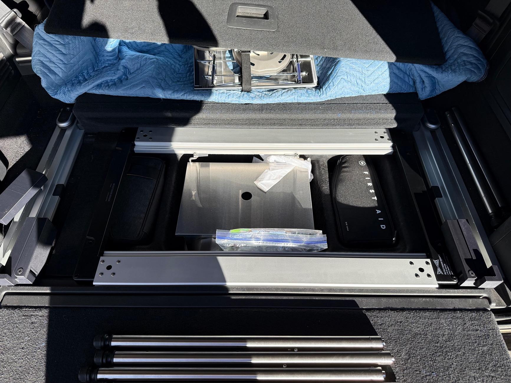 Rivian R1T R1S R1S kitchen setup with Snowpeak / Stanluck IGT system 1733716687992-x3