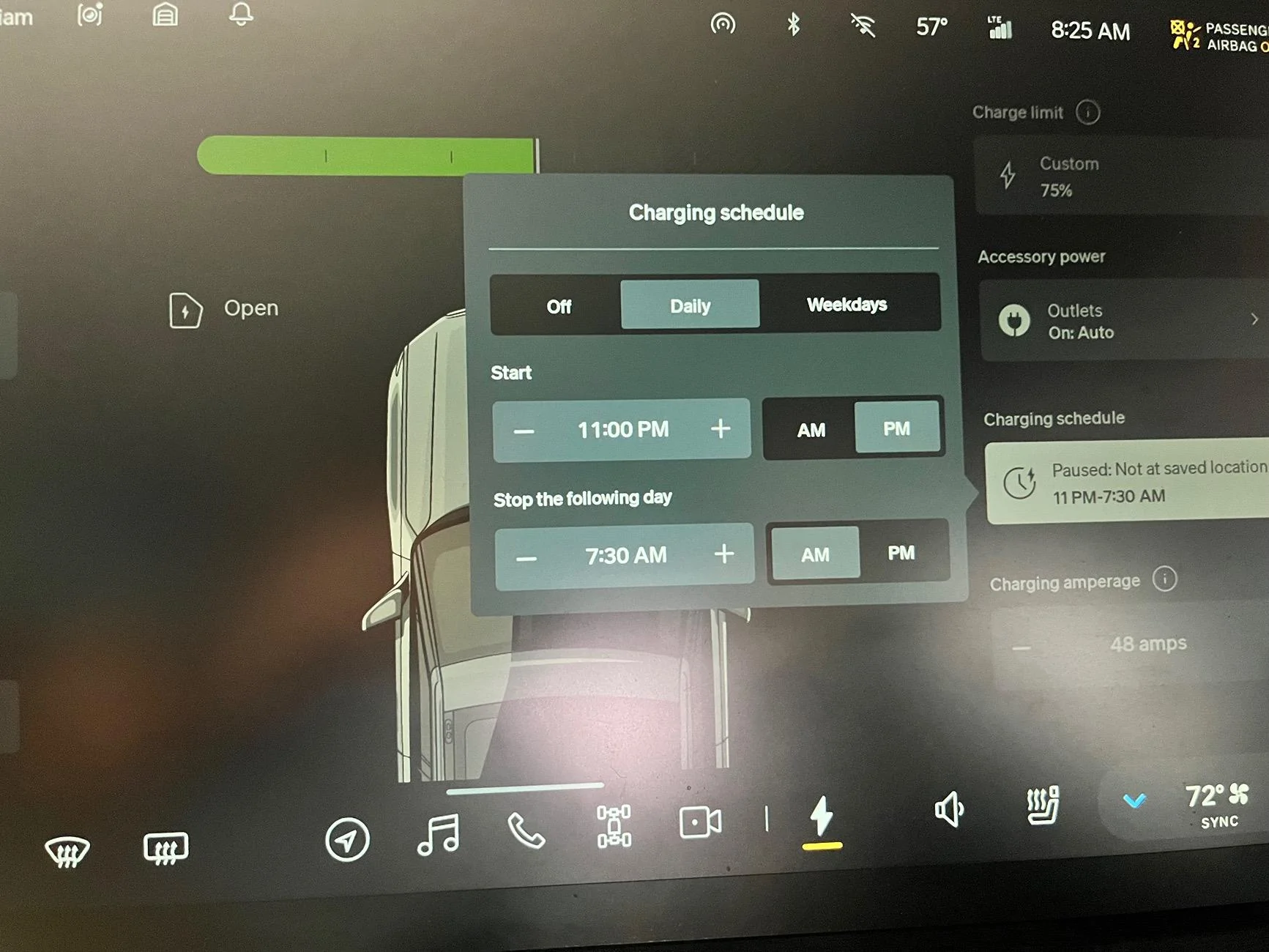 Rivian R1T R1S Scheduled Charging IMG_8359