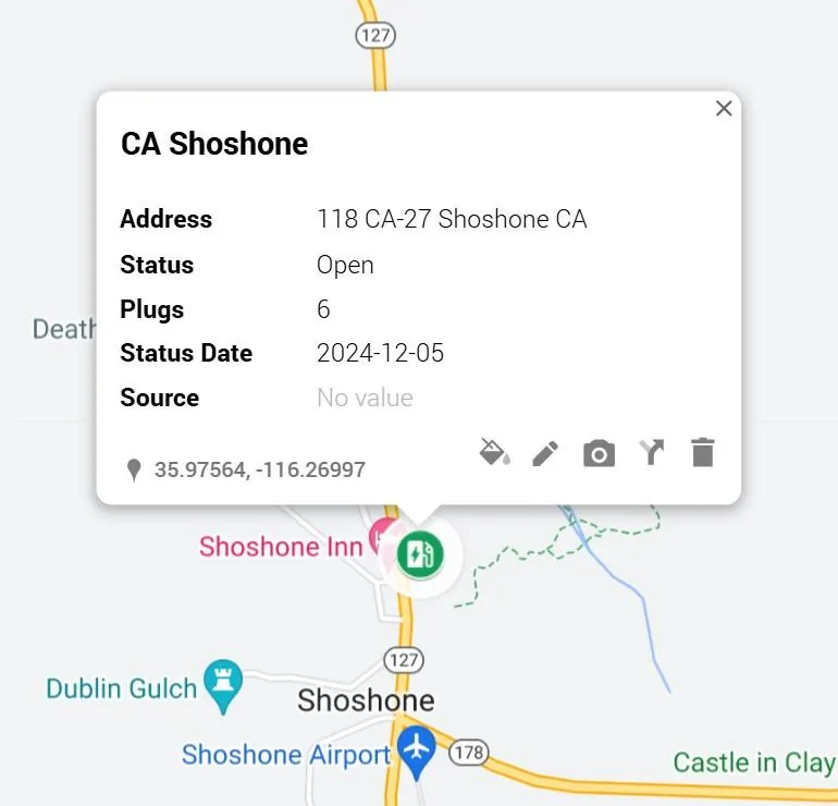 Rivian R1T R1S Rivian Adventure Network (RAN) Charging Station Opens in Shoshone, CA (edge of Death Valley) GeDAfOxXoAAvLwL