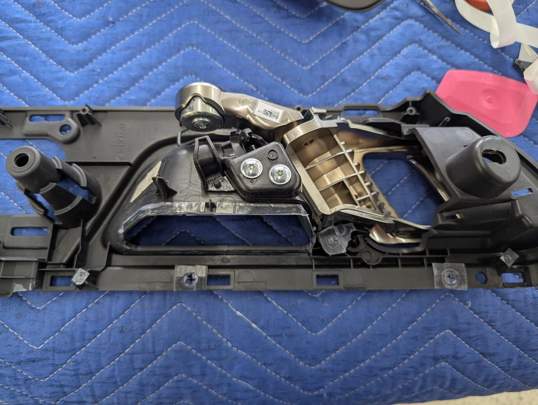 Rivian R1T R1S DIY door anti-squeak/creak fix! PXL_20241210_172634476