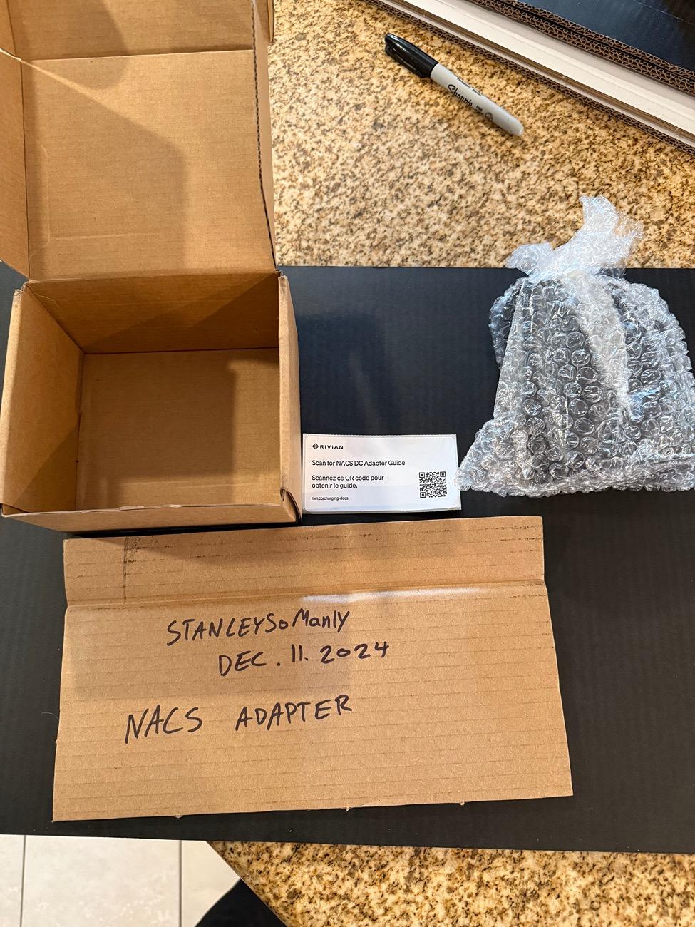 Rivian R1T R1S Brand new NACS adapter IMG_0658