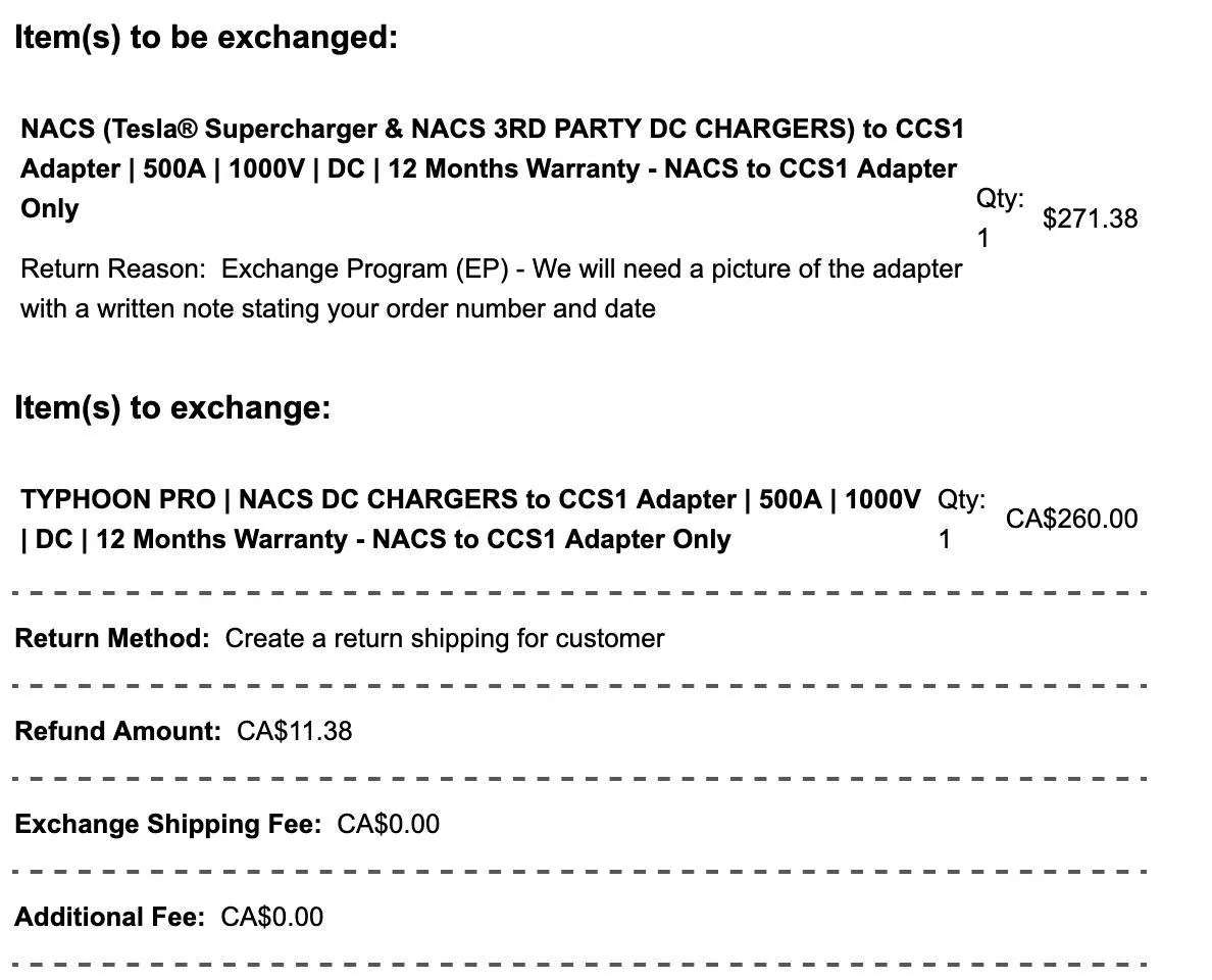Rivian R1T R1S A2Z Adapter Recall: Typhoon v1 Exchange Program 1734030299910-bn