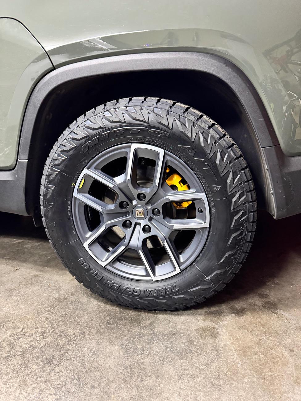 Rivian R1T R1S Nitto Terra Grappler G3 tires available IMG_2918