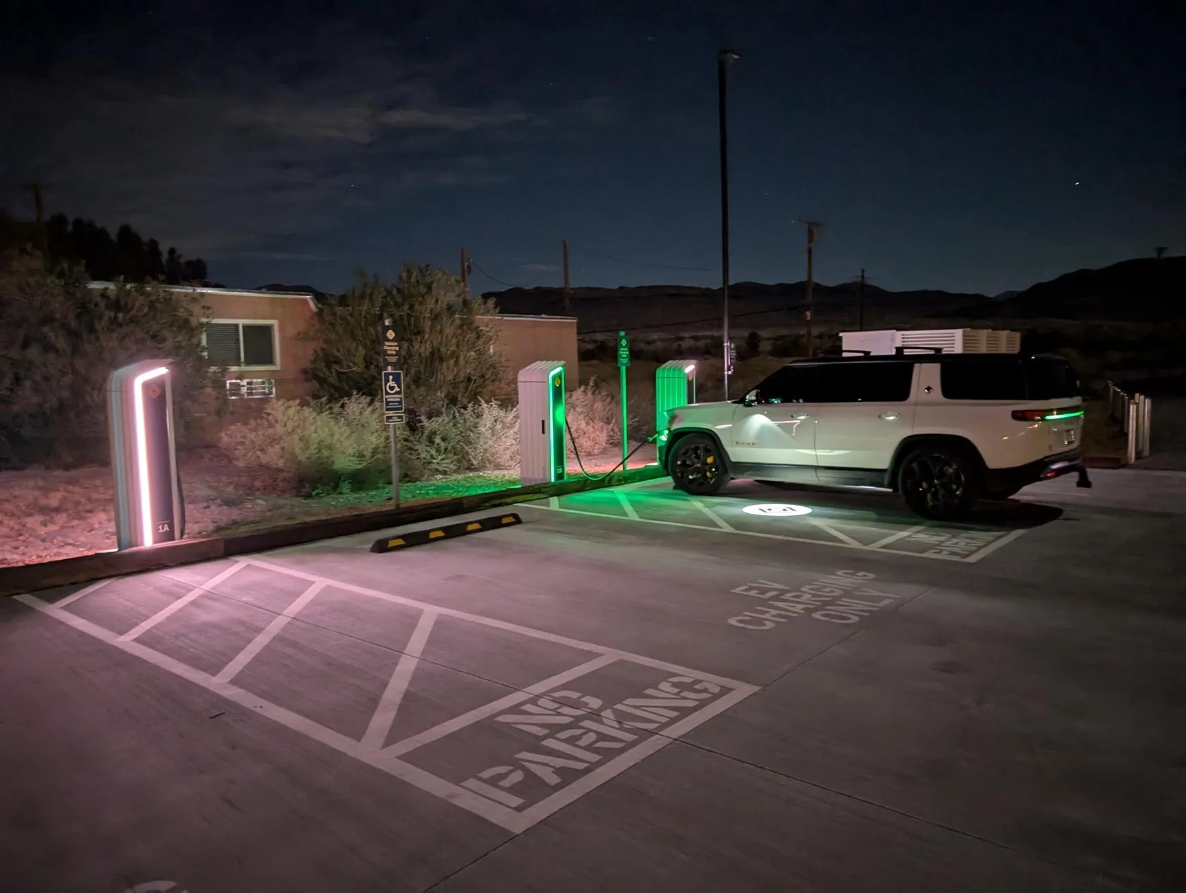 Rivian R1T R1S RAN Rivian Charging Stations Locations Map via Google Maps PXL_20241214_043146313