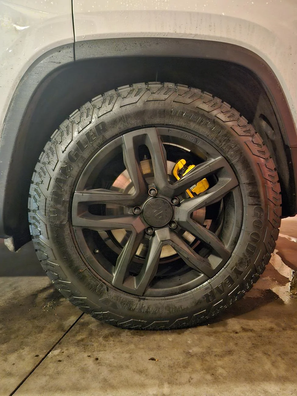 Rivian R1T R1S Goodyear Territory AT 275/60/20 Factory AT tires + saving $ 20241214_183133