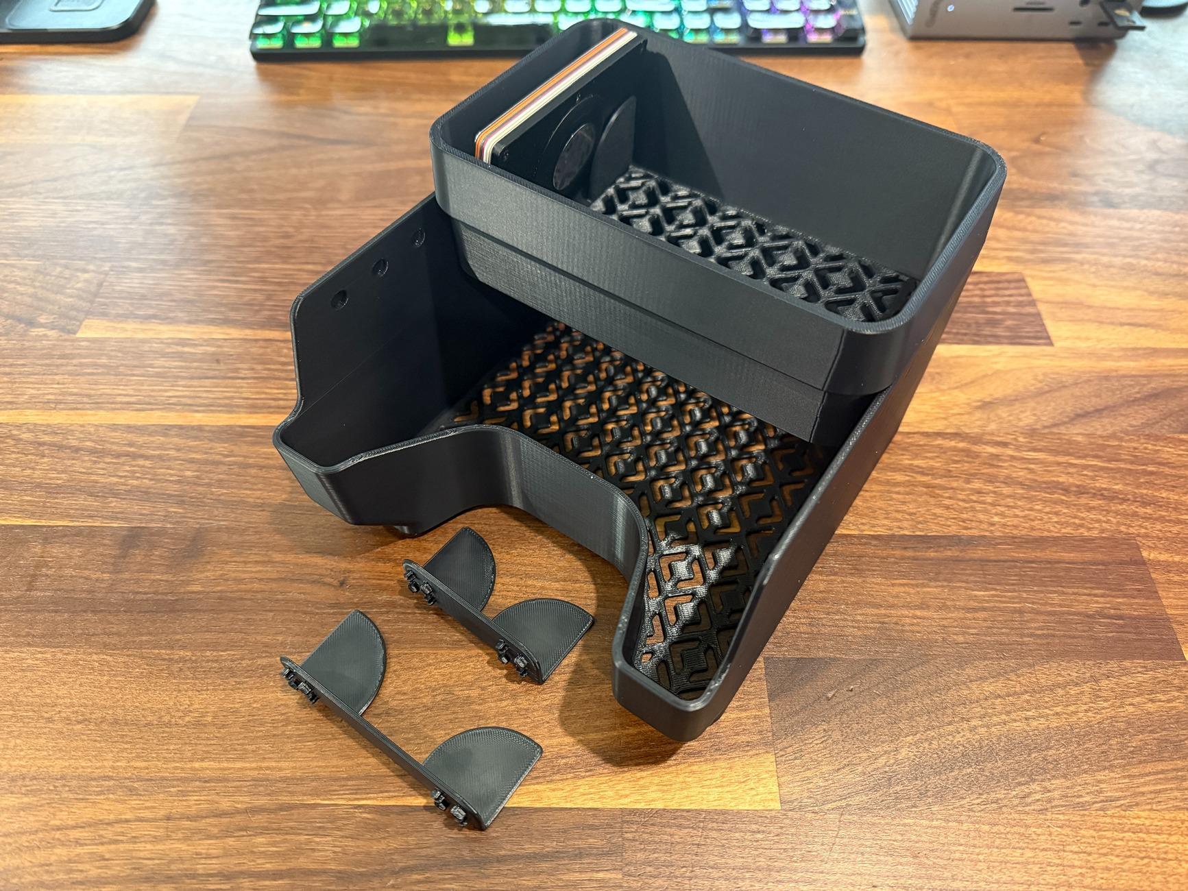 Rivian R1T R1S Customizable Console Organizer (3D Print) 93BCB78C-E45D-44BC-94DA-E2ABE1778C7B_1_201_a