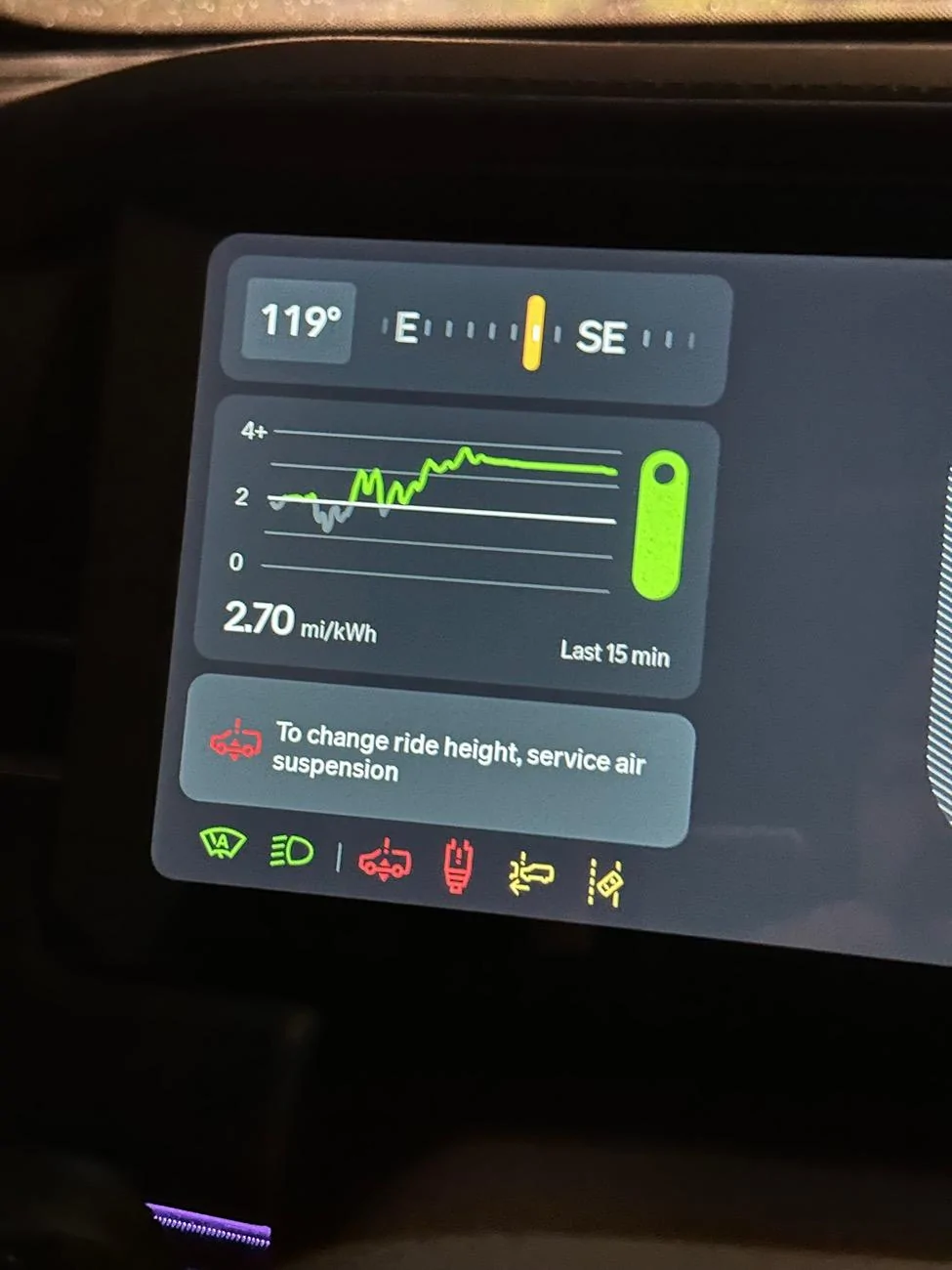Rivian R1T R1S Service Air Suspension Soon warning, leaking suspension fluid IMG_1717