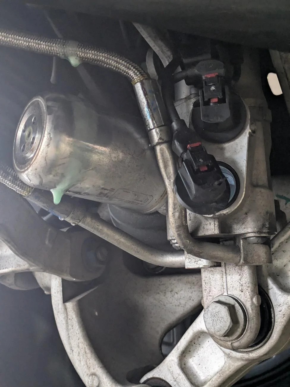 Rivian R1T R1S Rear suspension damage PXL_20241216_162551586