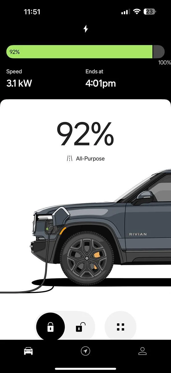 Rivian R1T R1S Gen 1 Quad to Gen 2 Tri R1T Upgrade IMG_3706