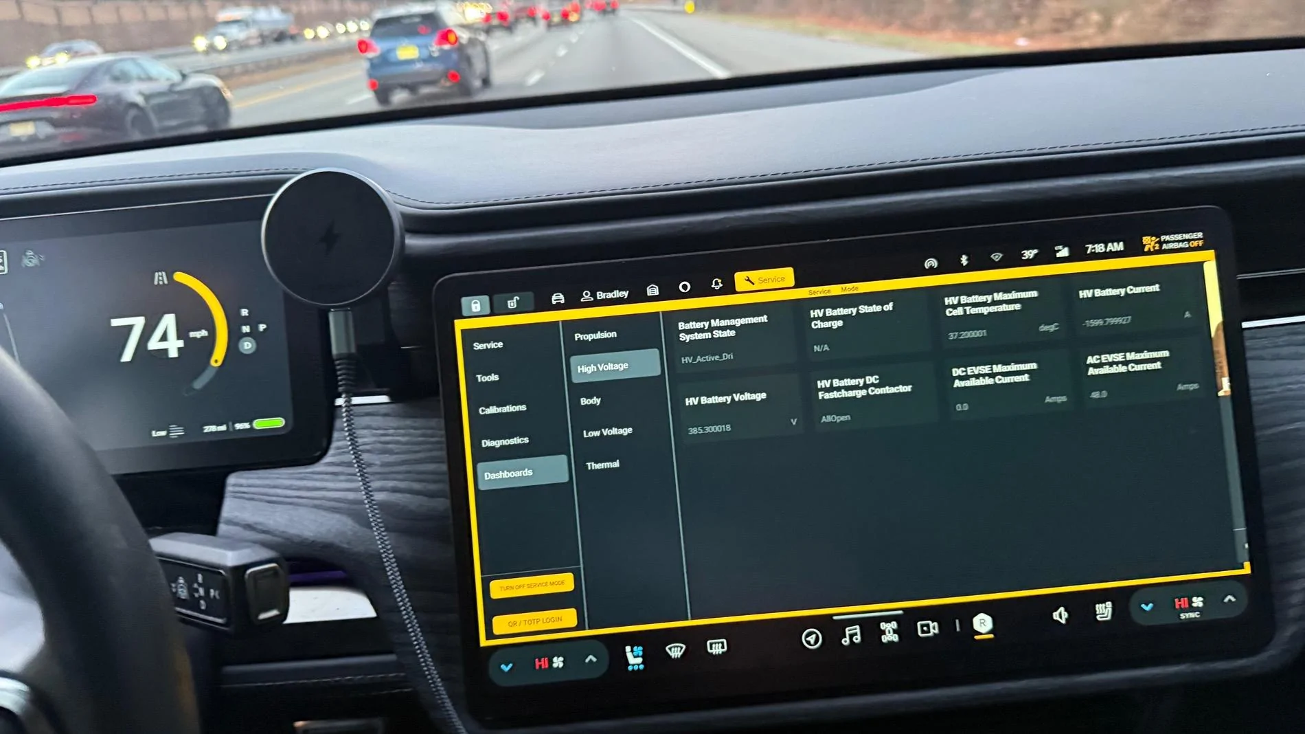 Rivian R1T R1S More power & faster in All Purpose than Sport Mode - confirmed with data / dragy IMG_7502