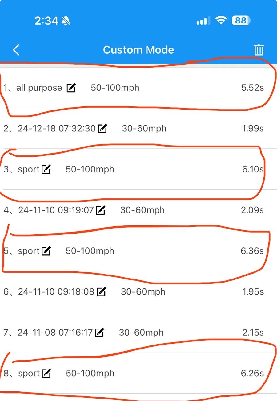 Rivian R1T R1S More power & faster in All Purpose than Sport Mode - confirmed with data / dragy IMG_7504