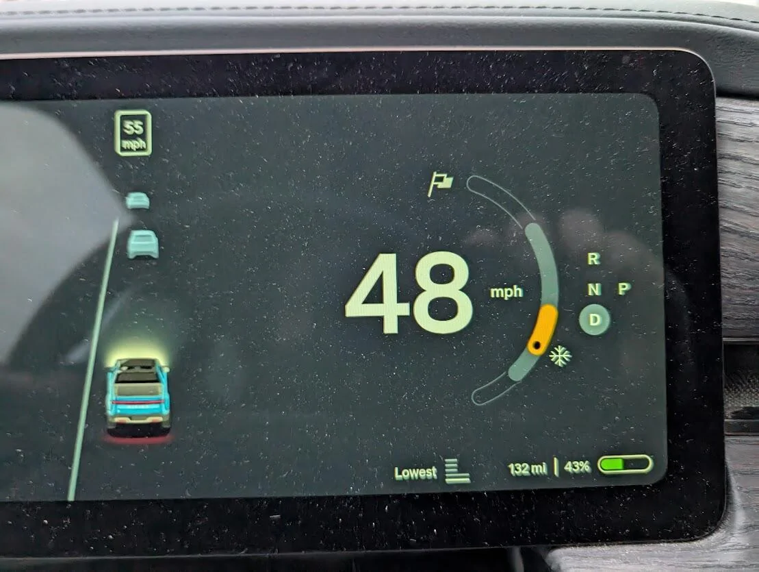 Rivian R1T R1S More power & faster in All Purpose than Sport Mode - confirmed with data / dragy 1734555988502-9