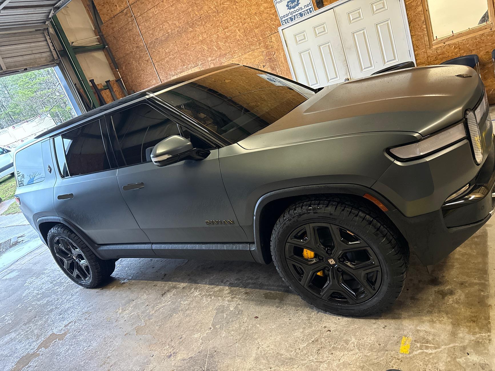 Rivian R1T R1S Tire switch question 2025 R1S IMG_7018