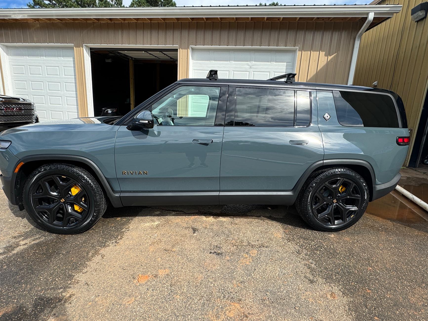 Rivian R1T R1S Tire switch question 2025 R1S IMG_9686