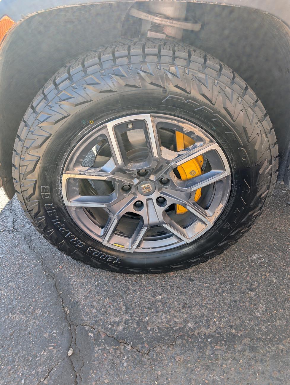 Rivian R1T R1S Nitto Terra Grappler G3 tires available 1000011402