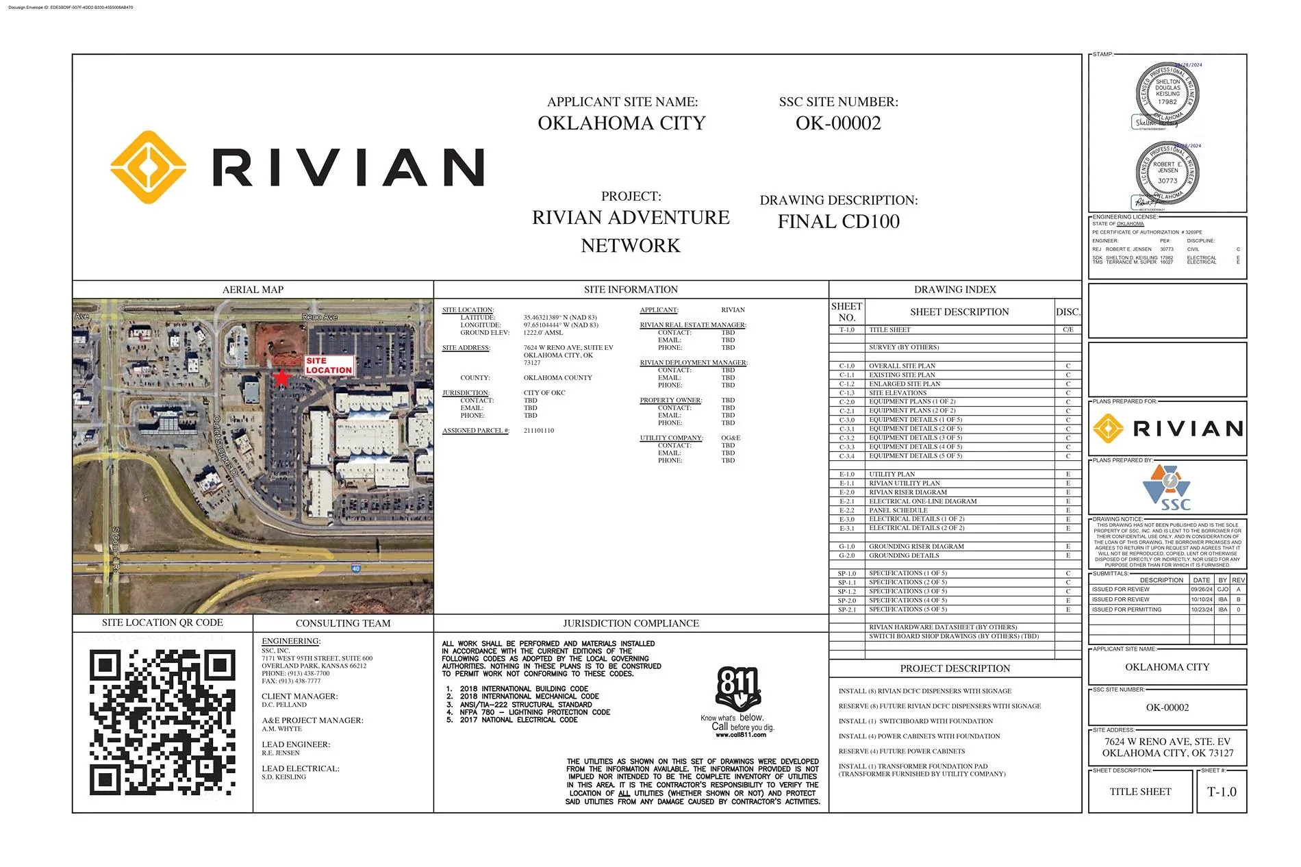Rivian R1T R1S RAN Rivian Charging Stations Locations Map via Google Maps Oklahoma City Rivian_page-0001