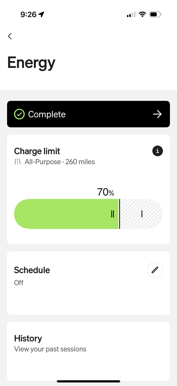 Rivian R1T R1S Miles at 70% charge  dropped with new update. IMG_4017