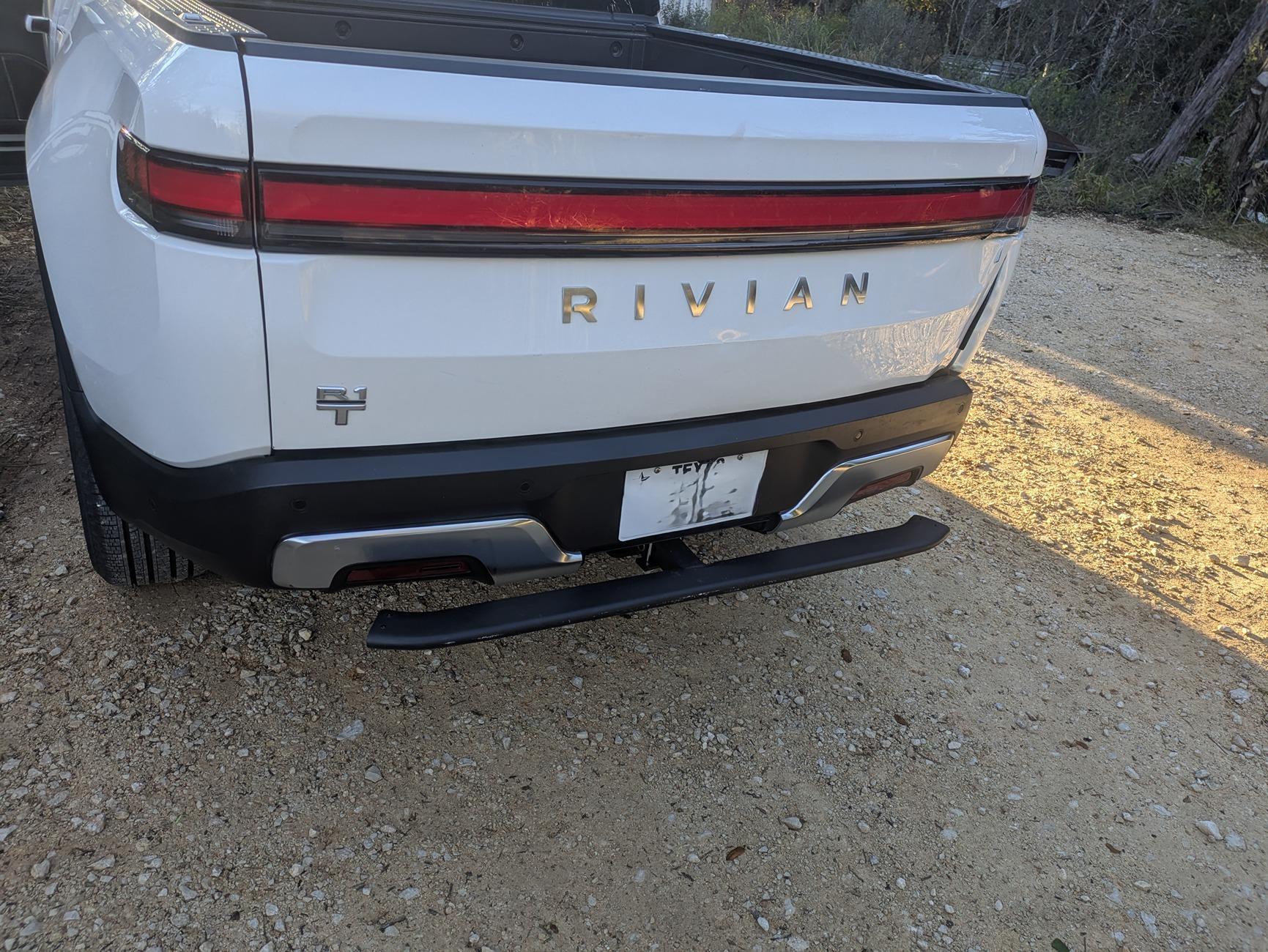 Rivian R1T R1S Protect Your Rivian Rear!! DIY rear bumper protector pxl_20241212_143015462-