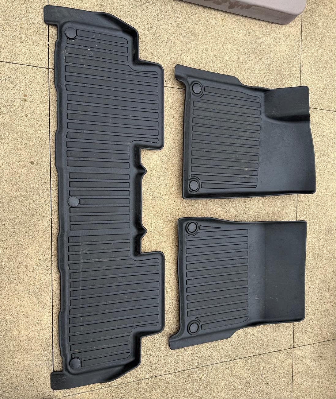 Rivian R1T R1S R1s all weather mats $50 IMG_7308