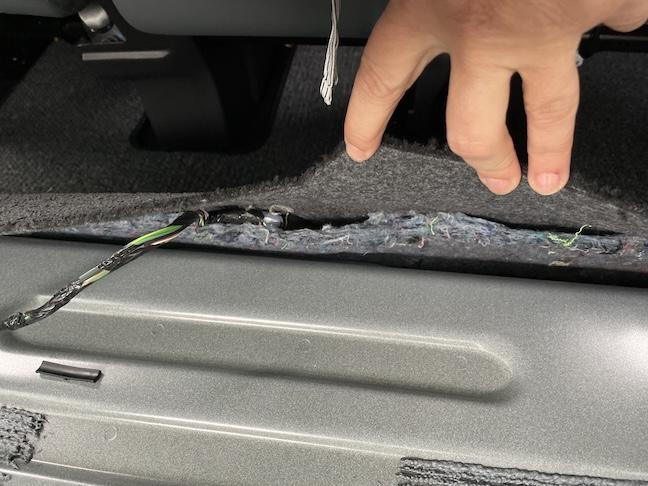 Rivian R1T R1S DIY how-to remove 3rd row from Gen 2 R1S (steps and photos) IMG_2418
