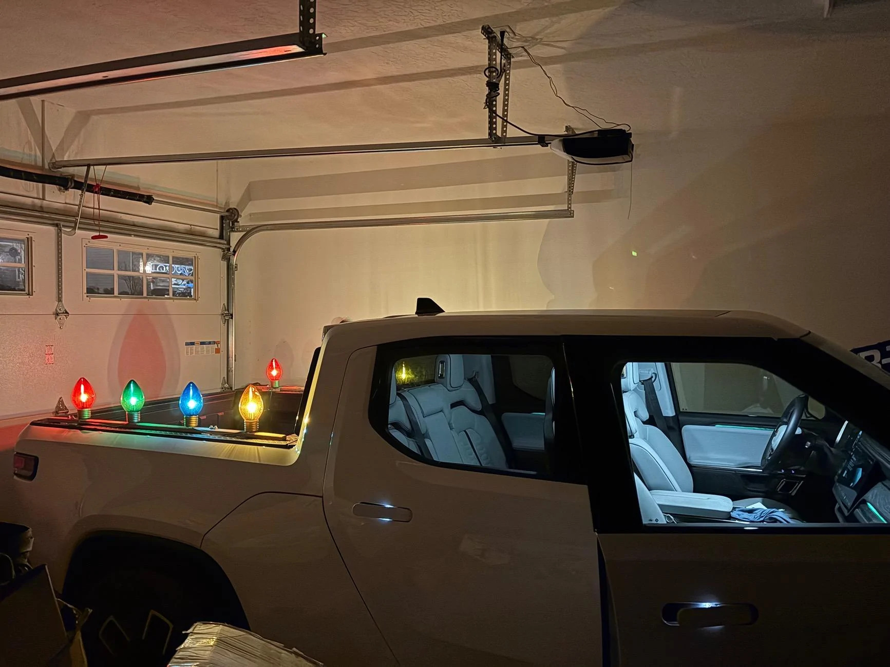 Rivian R1T R1S Rivian Christmas Lights! IMG_8320