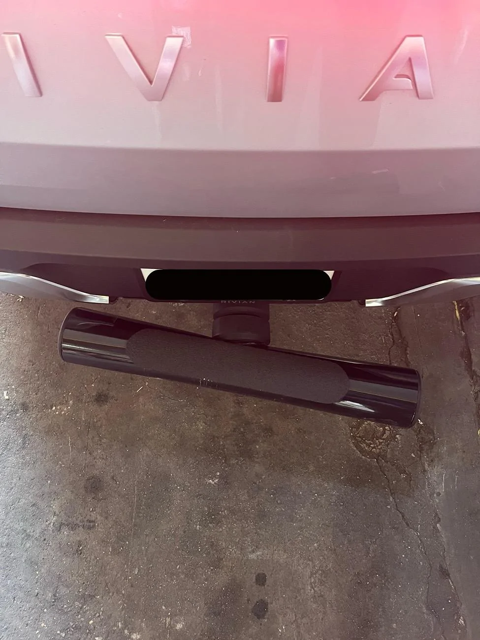 Rivian R1T R1S Protect Your Rivian Rear!! DIY rear bumper protector IMG_2695