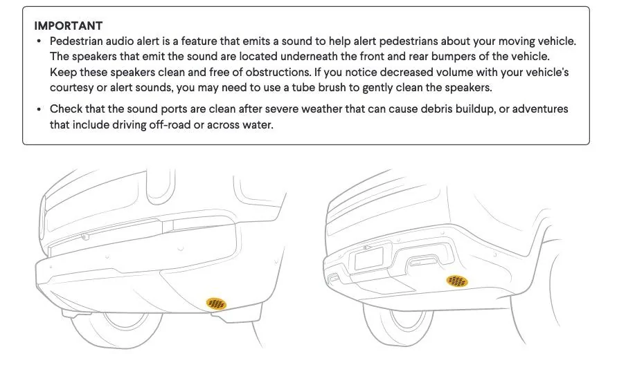 Rivian R1T R1S Outside Speaker location? 1735420323998-la