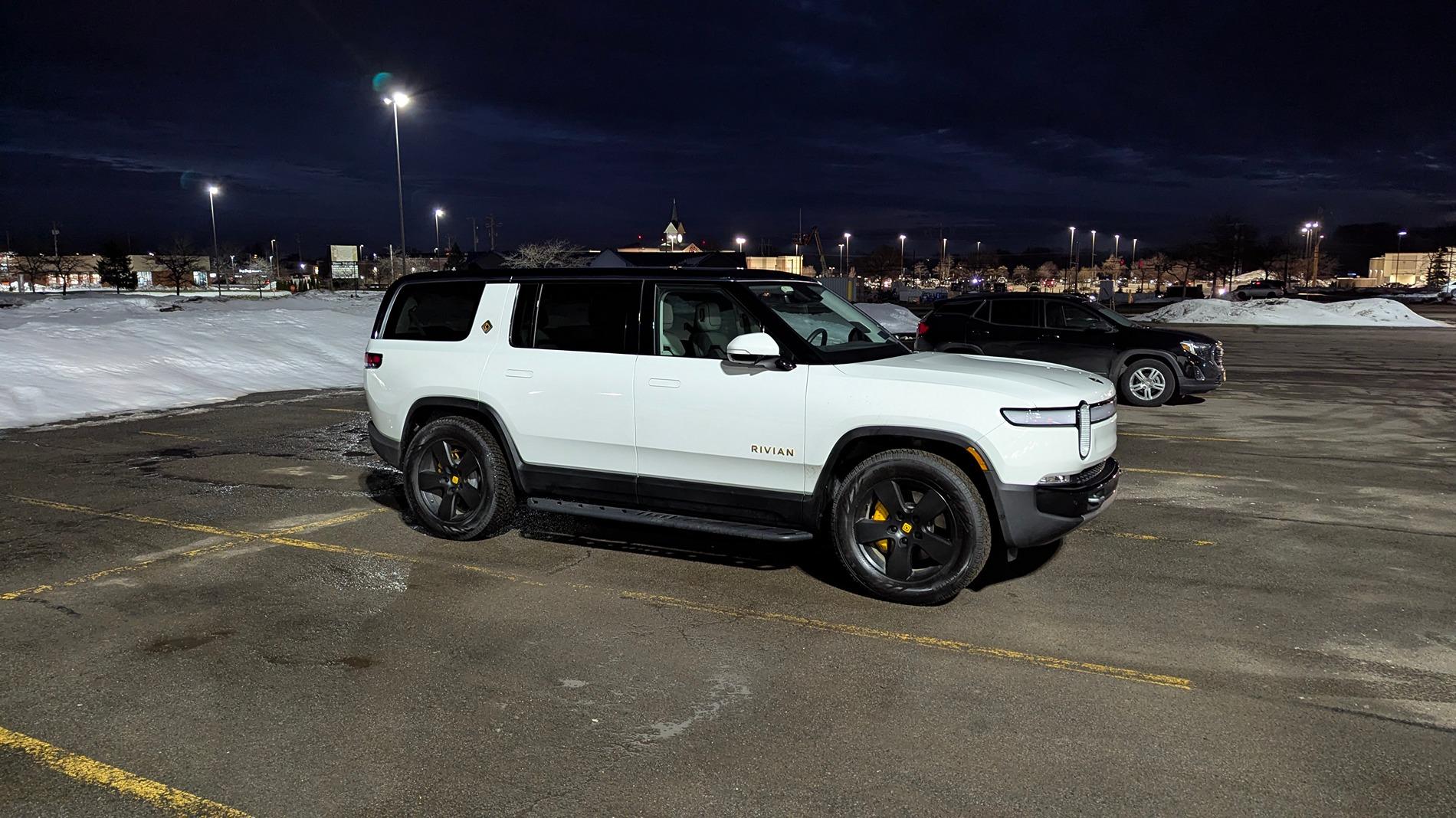 Rivian R1T R1S Another winter day in Buffalo Rivian Pic