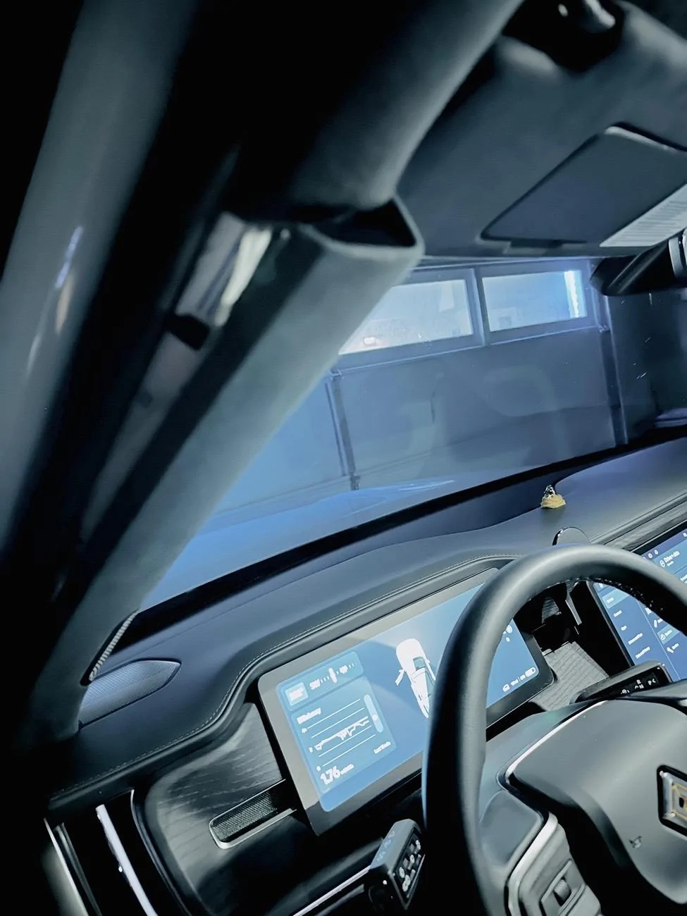 Rivian R1T R1S How to fix A-pillar interior trim IMG_1827