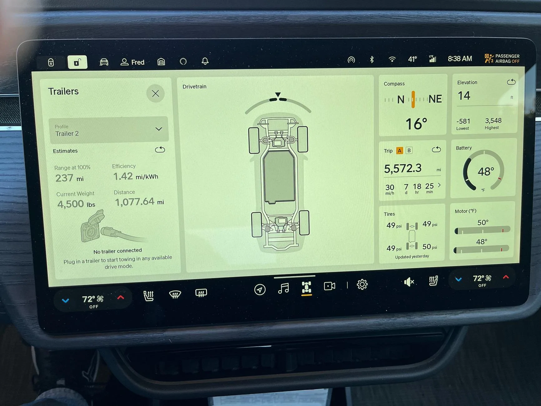 Rivian R1T R1S Towing Report: Airstream Pottery Barn >> R1S Gen 1 (First Tow) IMG_2722